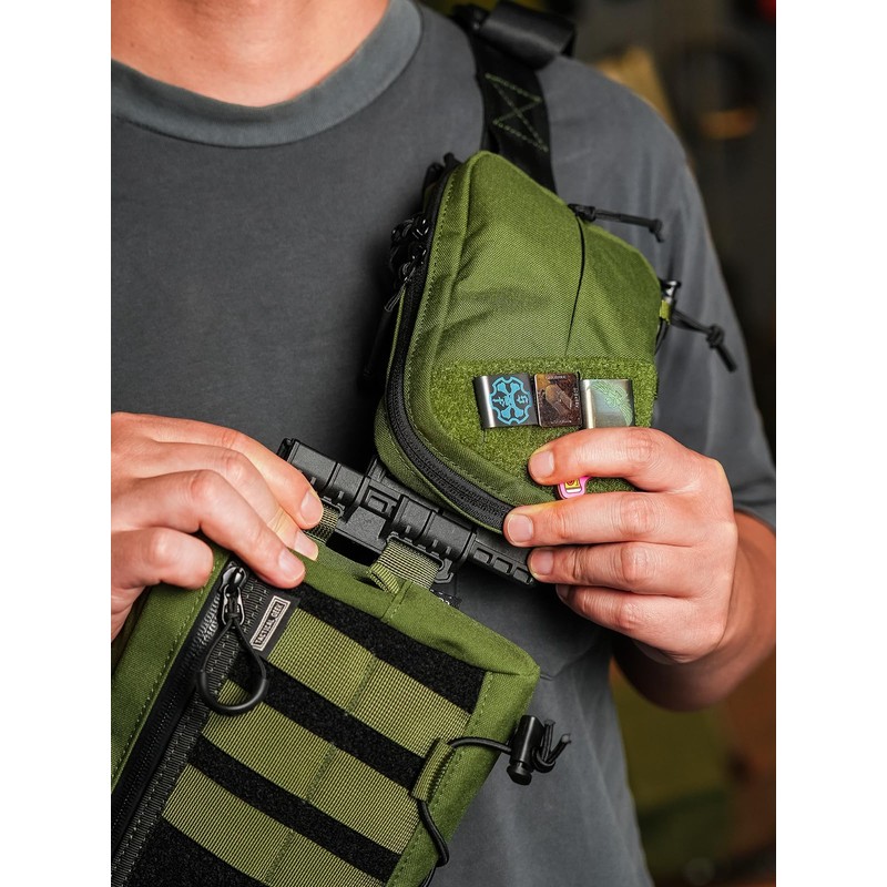 TACTICAL_GEEK Block E Series EDC Pouch Compact Belt Bag, Multi-Purpose