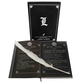 CoolChange Death Note Notebook by Light Yagami with Feather Quill