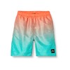 Rusty 963404 Boys Gradient Surf Trunks Board Shorts, orange