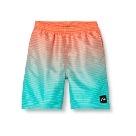 Rusty 963404 Boys Gradient Surf Trunks Board Shorts, orange