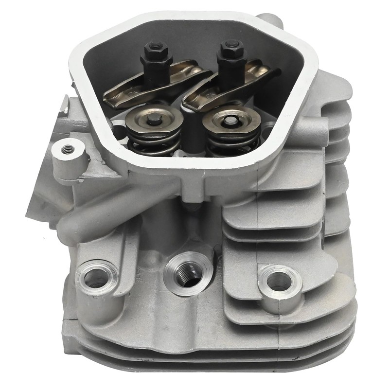 Newnessai Cylinder Head Assembly with Valve Spring Spark Plug Insulator