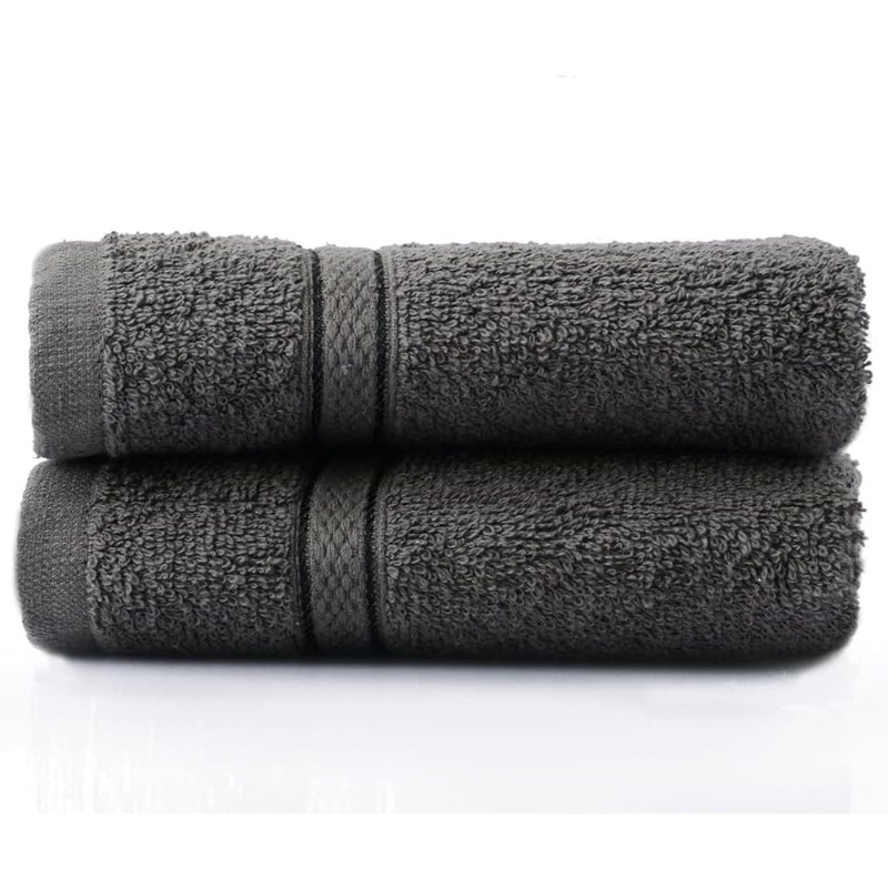 Forever Britain 10x Premium Washcloths Set 100% Cotton Antibacterial Highly