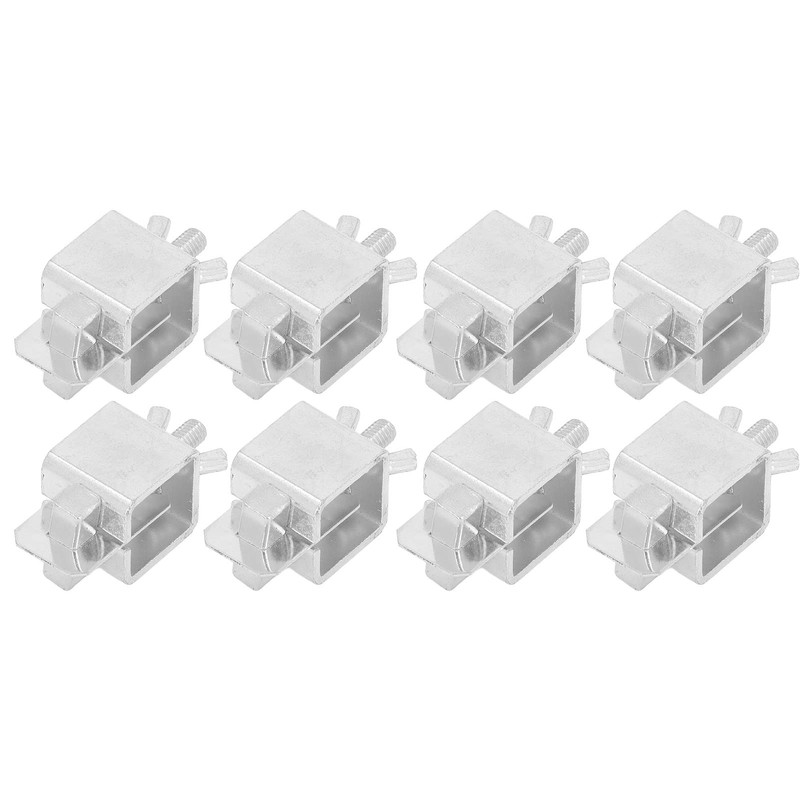 8Pcs Auto Body Panel Clamp Silver Aluminum Alloy Butt Welding
