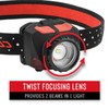 Coast FL84 575 Lumen Dual Color Focusing LED Headlamp 2-Pack