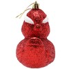 Christmas Concepts® Pack of 2-110mm (4.3") Red Glittery Festive Duck