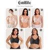 Gailife Front Closure Bras for Women Seamless Wireless Comfort Supportive