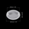sourcing map Hinge Hole Covers 35mm(1 3/8") Dia for Furniture