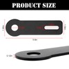 DIICCYO Ham Antenna Ditch Light Bracket Extension, Carbon Steel Mounting