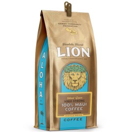 Lion Coffee  LION COFFEE - 100% Maui Coffee Whole Bean Medium Roast 7oz