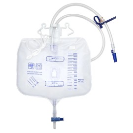 Unbranded Latex Free·Urinary Drainage Bags Anti Reflux Leg Bag 5*500ml+5*2000