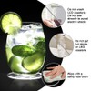 yotutun Set of 6 Cool White LED Coasters Luminous LED