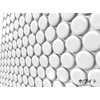 Mosaic Tile 19mm Round White