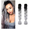 SYGIRLISH Extensiones 100% De Kanekalon Puro Para Trenzas Africanas Color