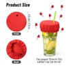 OYANIMO 5 Pcs Drink Covers for Alcohol Protection, Reusable Drink
