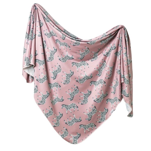 Copper Pearl Large Premium Knit Baby Swaddle Receiving Blanket Zella