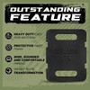 Yes4All Adjustable Ruck Weight 30LBS with Straps for Rucking, Swings,
