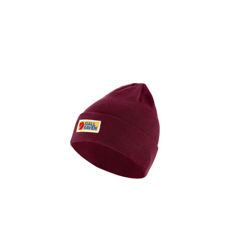 Fjällräven Vardag Classic Beanie Bordeaux Red One Size