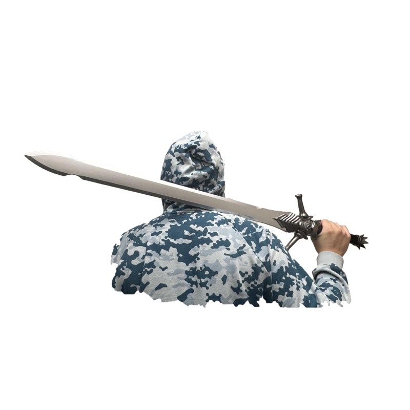 Medieval Foam Sword Two Hand Sword Dante Devil Rebellion Red