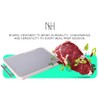NH HAUS Stainless Steel Cutting Board/Double-Sided for Meats, Fruits, and