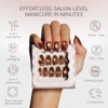 Celebritips Uñas Postizas Decorativas | Polvo De Canela, Uñas Cortas