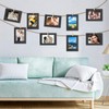 20 Pcs Paper Frames Photo Banner, 4x6 Inch Black Paper