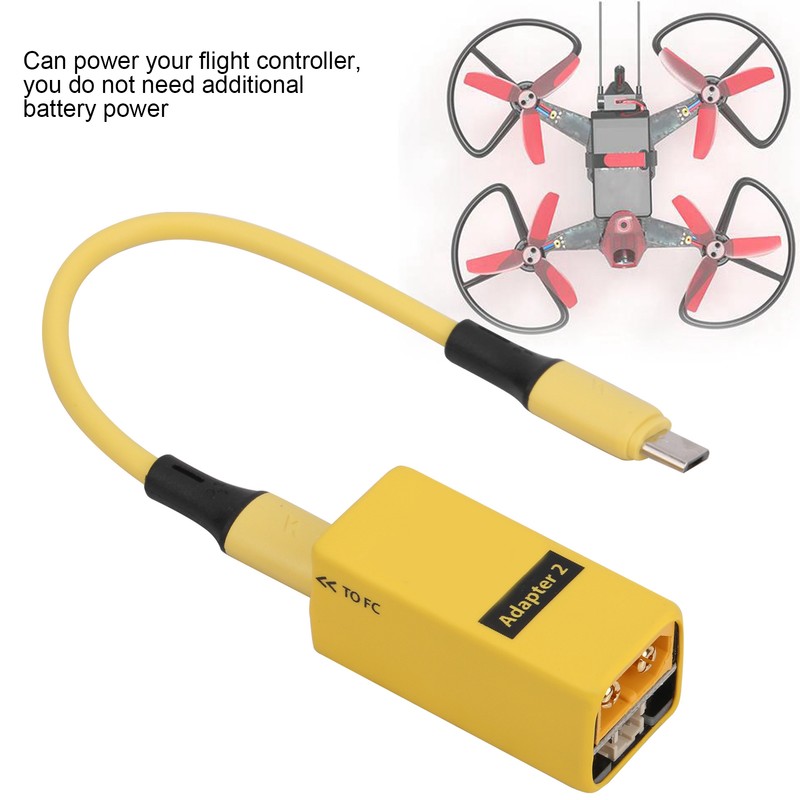 USB Adapter 1‑6S Support for XT60 PH2.0 Connector Fit for