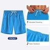 HODOSPORTS Mens Swim Trunks No Mesh Liner Mens Board Shorts