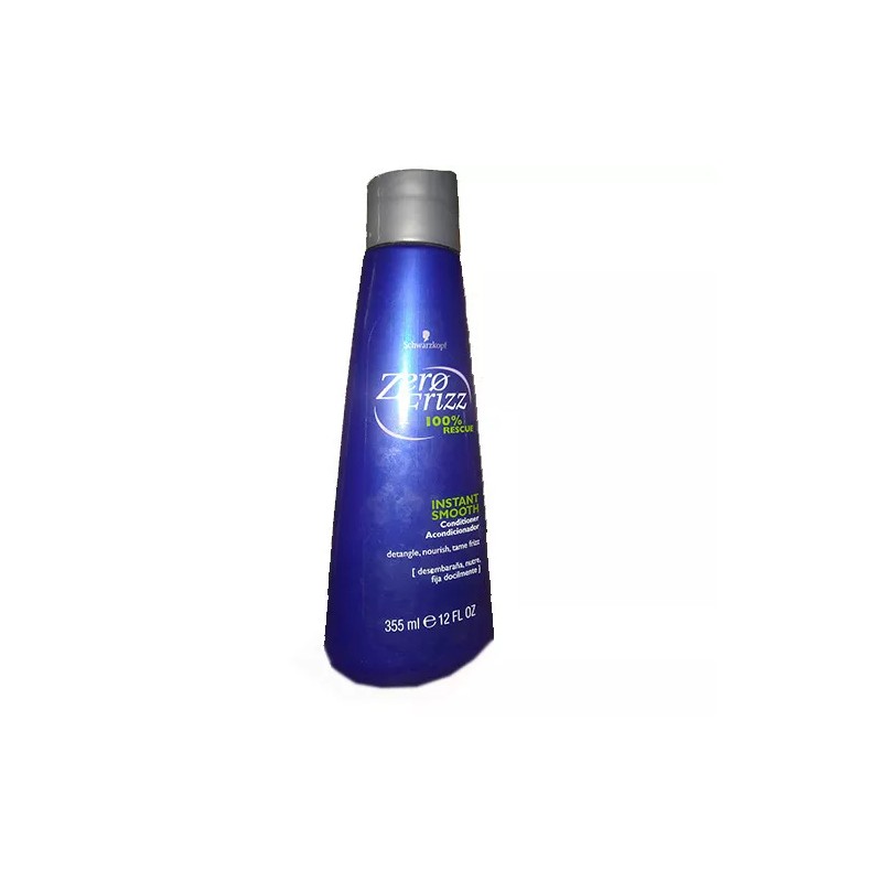 Schwarzkopf Zero Frizz Instant Smooth Conditioner 12 oz