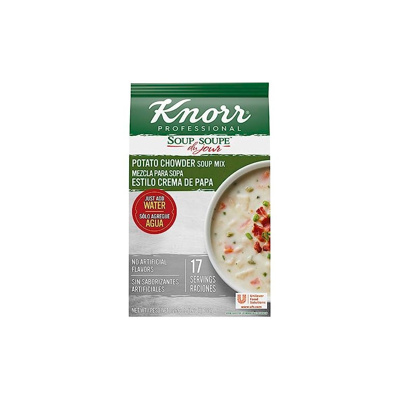 Knorr Professional Soup du Jour Potato Chowder Soup Mix 0g