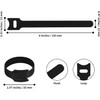 Cable Tie Cord Binding Bands, Cable Ties Velcro Tape Storage