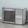 Silver AC Unit Cover Air Conditioner Unit Aluminum Foil Dustproof