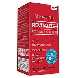 Health Plus- Revitalize Postbióticos de tributirina corebioma para una salud digestiva completa, intestino permeable, colon  Intestino                