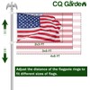 CQ Garden Flag Pole for Outside House, 6 FT Flag