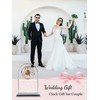 WinTaim Wedding Gifts for Couples for Couple Clock Keepsake, Engagement