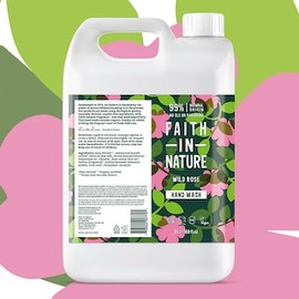 Faith in Nature Wild Rose Hand Wash 5 Litre