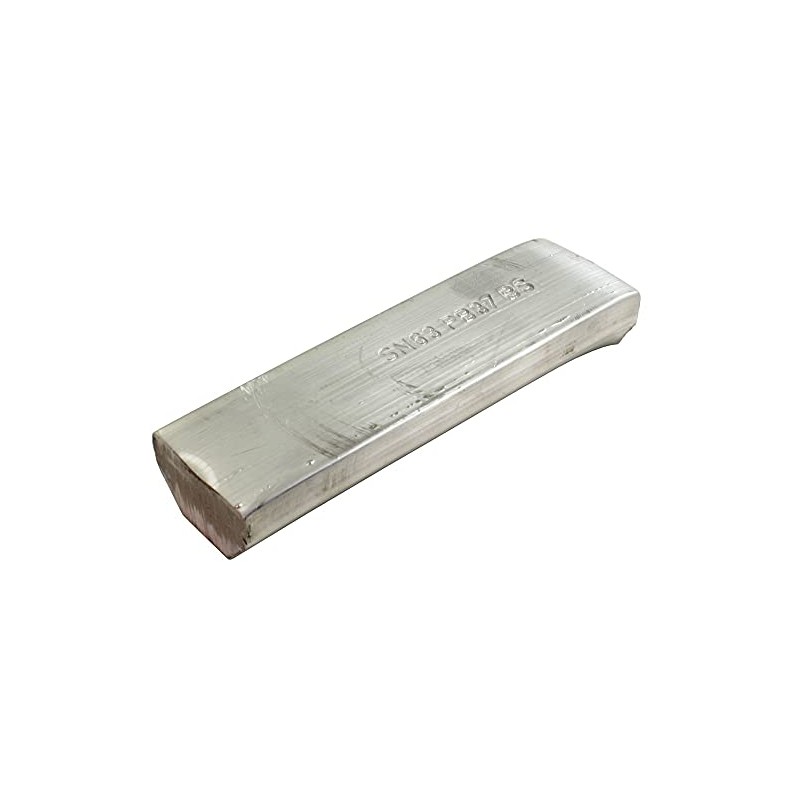 Chip Quik EXB-SN63PB37-0.5LB Solder Bar Sn63/Pb37 0.5lb (227g) Extruded Super