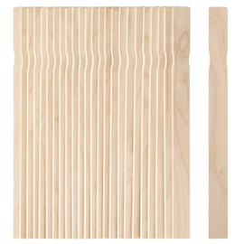 WISYOK 25 Pack 12 Inch Paint Stir Sticks - Wooden Paint Sticks for Mixing, Large Popsicle Sticks for Crafts, Paint Stirrers for Epoxy Resin, Garden Markers