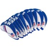 10pcs/set Irons Club Head Covers Iron Protective Head Covers