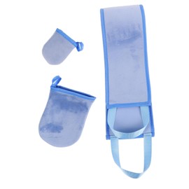 minkissy Tanning Applicator Kit for Back Body Lotion Glove for Self Tanning Easy to Use