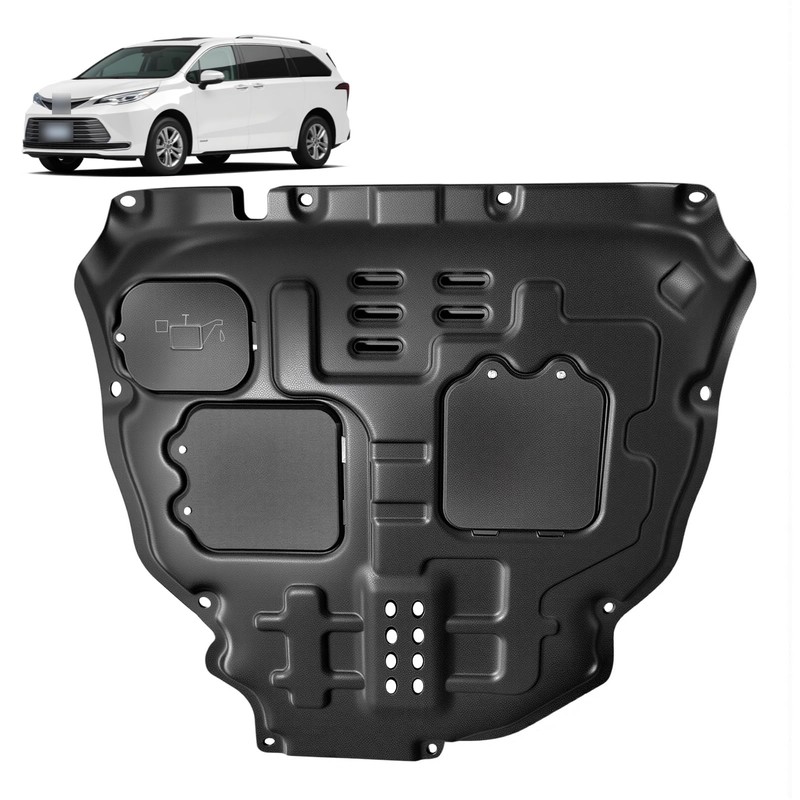 Frencstr Front Engine Splash Shield Fit for Toyota Sienna 2021-2023