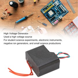 High Voltage Generator, 5Pcs Black 3.7V‑6V to 200kV Boost Step Up Power Module Transformer Power Module