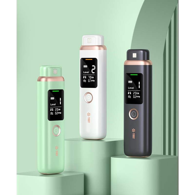 YRY Smart Breath Odor Detector, Portable Halimeter for Bad Breath,