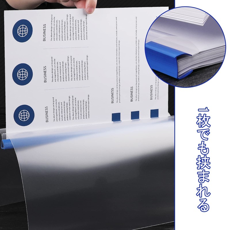 DY.2ten Slide File, Large Capacity, A4, Set of 10, Color