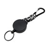 A-CRAFT Reel Keychain, Extends to 23.6 inches (60 cm), Key