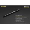 Nitecore NTP31 Aluminum Multifunctional Bolt Action Design Tactical Pen