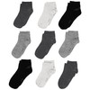 s.Oliver Boys' Trainer Socks (Pack of 9), Grey (grey 49),