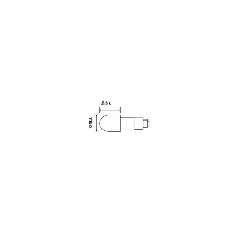 Kijima 204-1344 Motorcycle Parts Bar End Cap Big Head D22.6