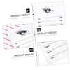 Baluue 2pcs Lash Extension Pallet Professional Eyelash Display Plates for