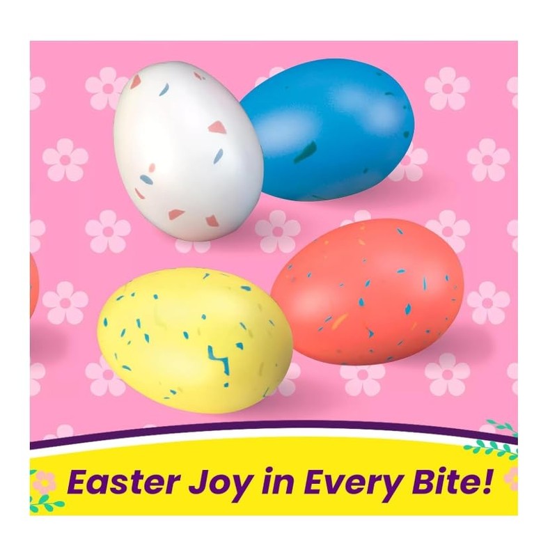 WhoppersRobinEggs Easter Candy, Malted Milk Balls in Speckled Pastel Shells,