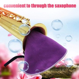 Saxophone Cleaning Cloth for Saxophone, Inner Tube Cleaning Cloth for Saxophone, Flute, Oboe, Clarinet